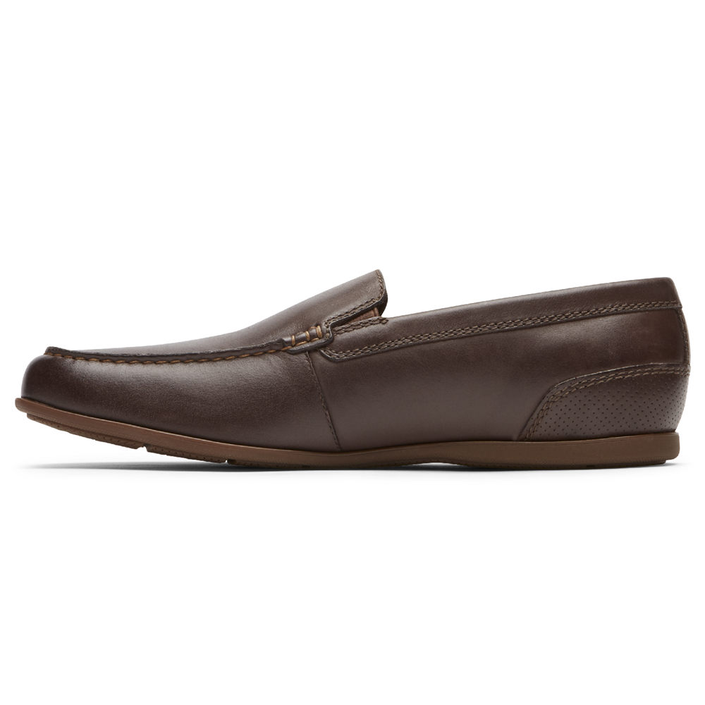 Rockport Slip-On Herr Mörkbruna - Malcom Venetian - JLYMX9054